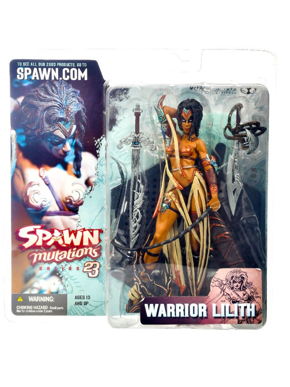 McFarlane Spawn Mutations Series 23 Warrior Lilith Action Figure Sealed